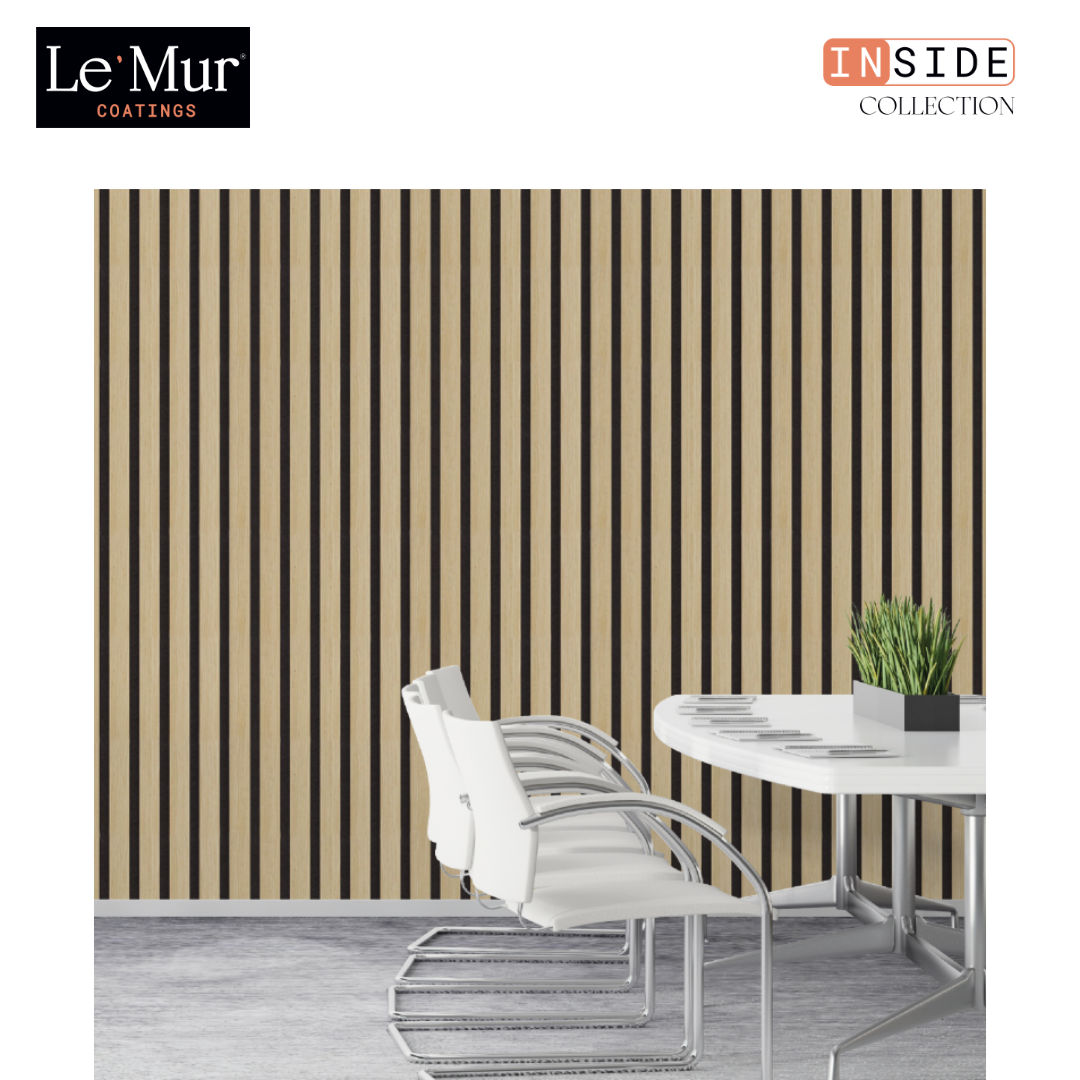 Painel Ripado Acústico - Frêne - Lusomat - Materiais de Construção Online