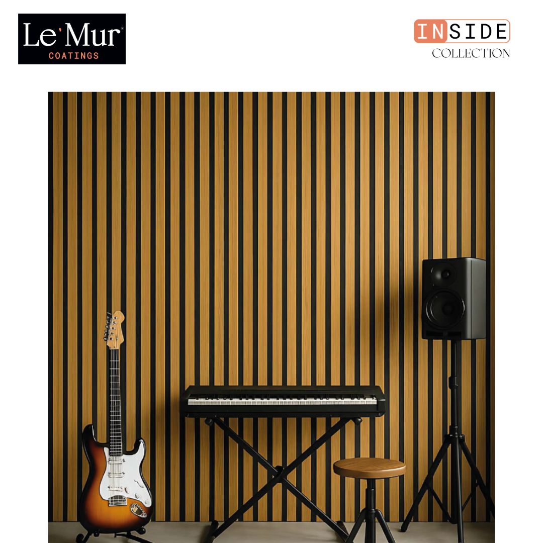 Painel Ripado Acústico - Teck - Lusomat - Materiais de Construção Online