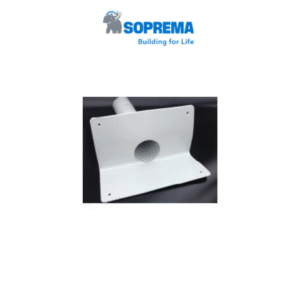 Bocal de saída de àgua lateral circular em PVC